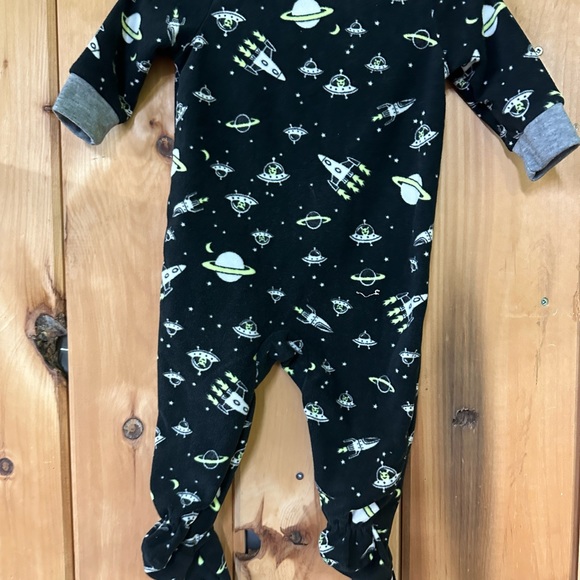 6m Fleece Pyjama with Zipper - Picture 4 of 4